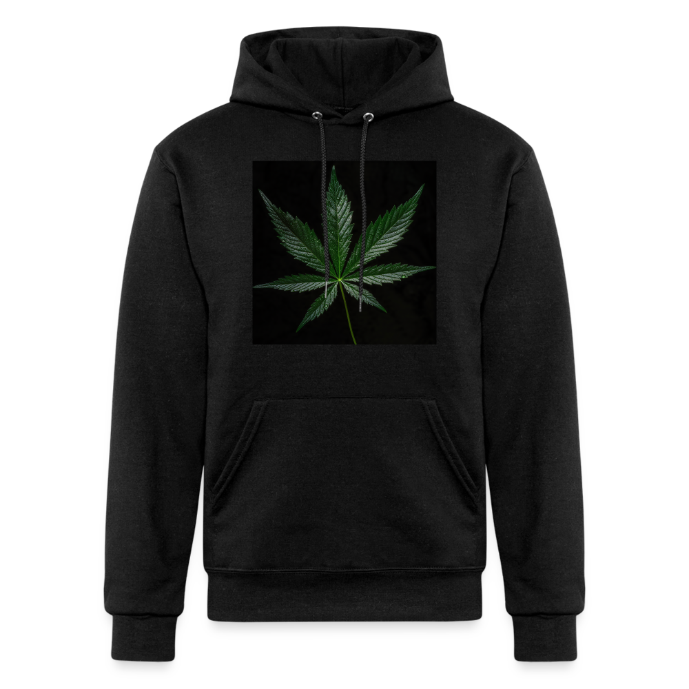 Champion Cannabis Leaf Powerblend Hoodie - black